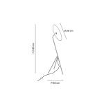 MARKET SET Sonia Laudet lampa malachitová noc