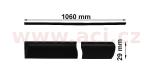 boční lišta předních dveří černá L ACI 0646423