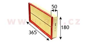 Vložka vzduchového filtru ORIGINÁL ORIGINAL SQ 1J0129620