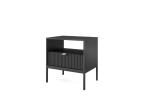 ArtPS Nočný stolík MONA S-54 | čierna
