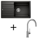 Blanco set Legra XL 6 S + Candor leštený nerez sivý vulkán