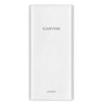Canyon PB-2001 Powerbanka, Li-Pol, 20.000 mAh, Biela