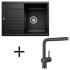 Blanco set Zia 45 S Compact + Linus silgranit