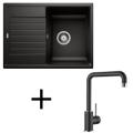 Blanco set Zia 45 S Compact + Mili silgranit
