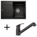 Blanco set Zia 45 S Compact + Daras-S silgranit biela soft