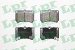 LPR Sada brzdových platničiek kotúčovej brzdy 05P366