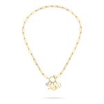 Tamaris Moderný pozlátený náhrdelník s príveskami TJ-0421-N-40