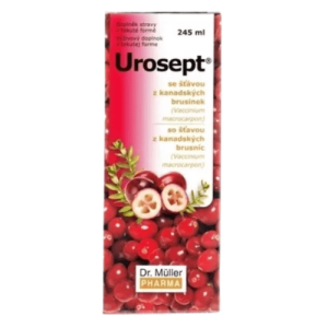 DR. MÜLLER Urosept so šťavou brusníc 245 ml