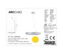 Arcchio Arcchio - LED Luster na lanku PIETRO 2xLED/45W/230V