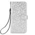 Peňaženkové puzdro Honeycomb Dot Texture Case strieborné – Google Pixel 7a 5G