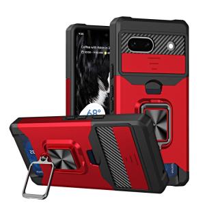 Odolný kryt Sturdy Case červený – Google Pixel 7a 5G