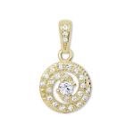 Zlatý prívesok Shiny