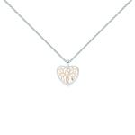 Zlatý náhrdelník Srdce lásky 2 - 42 cm