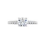 Zásnubný prsteň Juliet - zirkón Daloz