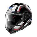 Nolan N100-5 Upwind Glossy Black-Blue-Red - S (56)