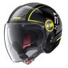 Nolan N21 Visor Runabout Metal Black-Yellow - S (56)