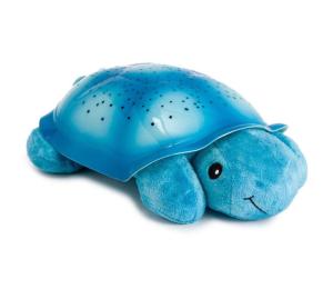 Cloud B Cloud B - Detská nočná lampička s projektorom 3xAA korytnačka modrá