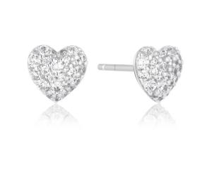 Sif Jakobs Romantické strieborné náušnice s kubickými zirkónmi Caro SJ-E72350-CZ
