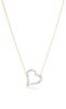 Sif Jakobs Romantický pozlátený náhrdelník Adria SJ-N72311-PCZ-YG