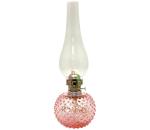 Floriánova huť Petrolejová lampa EMA 38 cm ružová