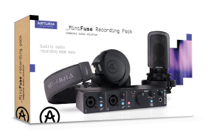 Arturia MiniFuse Recording Pack Black