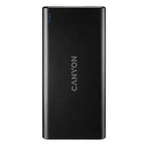 Canyon PB-106 Powerbanka, Li-Pol, 10.000 mAh Micro-USB, USB-C, Čierna