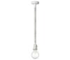 Home Sweet Home Luster na lanku LEONARDO ROPE 1xE27/10W/230V biela