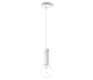 Home Sweet Home Luster na lanku SAGA 1xE27/40W/230V mramorová