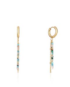 Viceroy Prekrásne pozlátené náušnice Chic 14051E01012