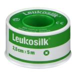LEUKOSILK Náplasť na cievke 2,5 x 5 m 1 ks