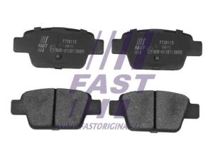 FAST Sada brzdových platničiek kotúčovej brzdy FT29115