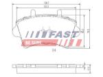 FAST Sada brzdových platničiek kotúčovej brzdy FT29540