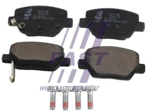 FAST Sada brzdových platničiek kotúčovej brzdy FT29553