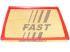 FAST Vzduchový filter FT37154