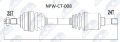 NTY Hnací hriadeľ NPW-CT-008