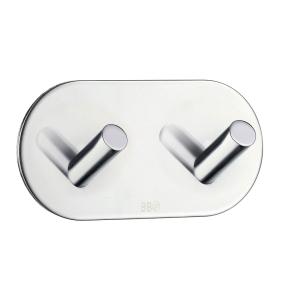 SO - BB - BK1091 - Samolepiaci vešiak na uteráky dvojitý