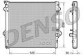 DENSO Chladič motora DRM50049