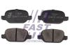 FAST Sada brzdových platničiek kotúčovej brzdy FT29104