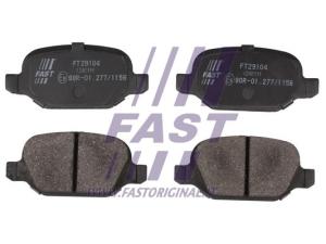 FAST Sada brzdových platničiek kotúčovej brzdy FT29104