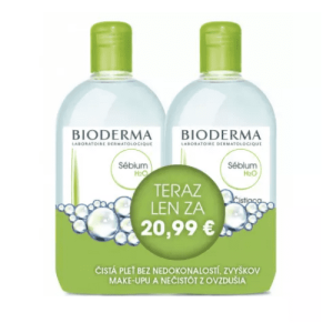 BIODERMA Sébium h2o festival 2 x 500 ml