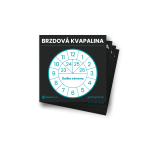 GAFA Nálepka servis brzdová kvapalina