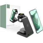 BEZDRÔTOVÁ NABÍJAČKA TECH-PROTECT A7 3IN1 WIRELESS CHARGER BLACK (pre Android zariadenia)