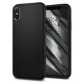 KRYT SPIGEN LIQUID AIR iPhone X/XS MATTE BLACK
