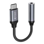 REDUKCIA TECH-PROTECT ULTRABOOST ADAPTER TYPE-C TO MINI JACK 3.5MM BLACK