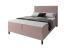 Expedo Čalúnená posteľ boxspring ROKOS + topper, 180x200, malmo 61