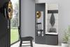 Expedo Predsieňová zostava EUGENIO 13, 95x185x40, grafit/trinity 01