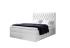 Expedo Čalúnená posteľ boxspring TOMIO + topper, 140x200, jasmine 20