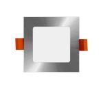 APLED APLED - LED Kúpeľňové podhľadové svietidlo SQUARE LED/3W/230V IP41 85x85 mm