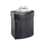 Taburetka s úložným priestorom RD22867, čierna