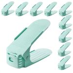 Plastový organizér na topánky zelená sada 10ks, Carles OR74ZIE